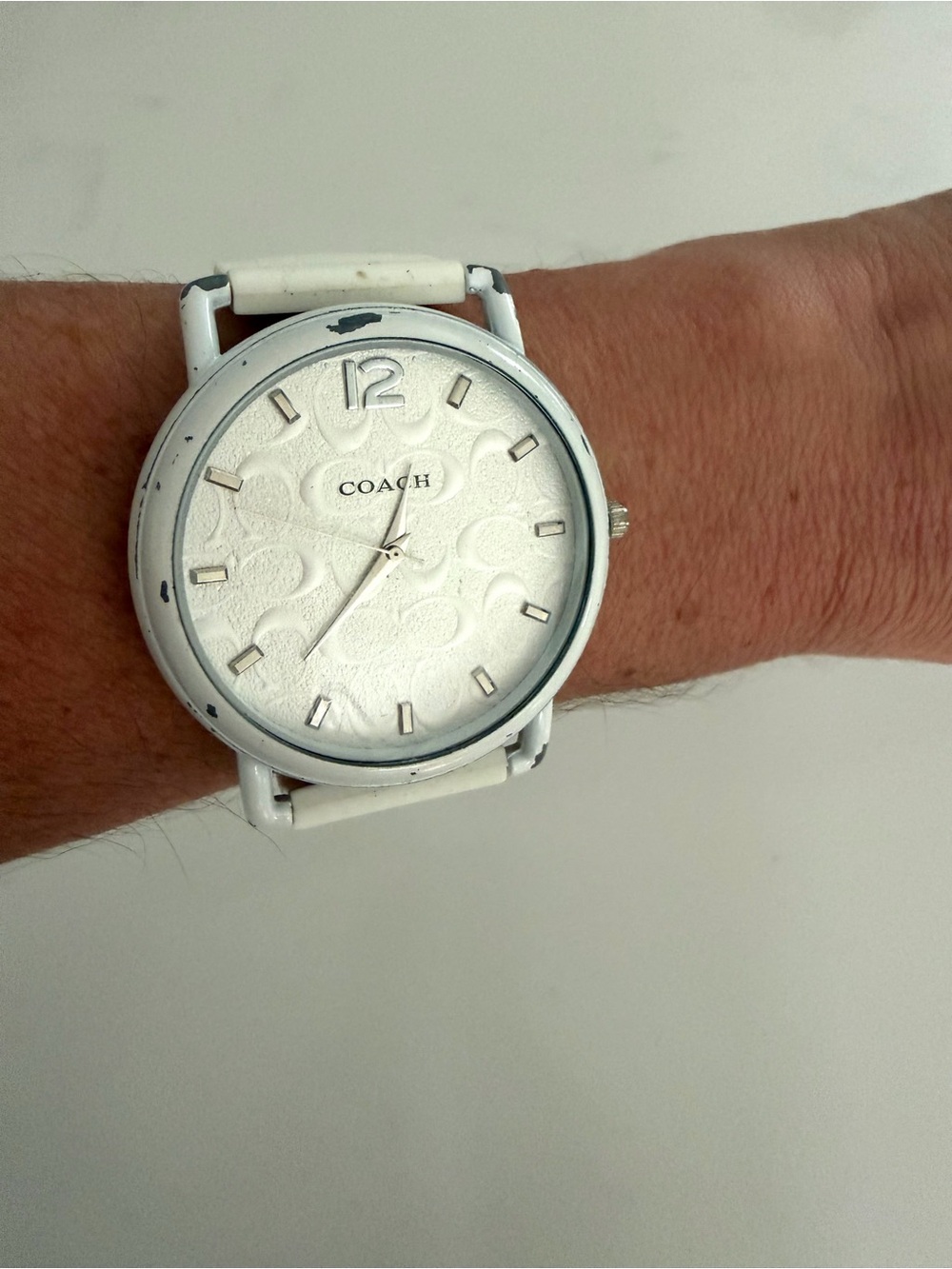 COACH•white water resistant unisex watch EUC